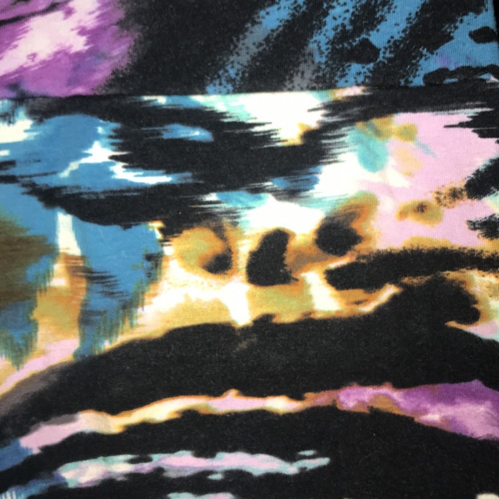 Multi Color Mini Skirt - Picture 2 of 4